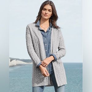 Cashmere Cable Detail Cardigan